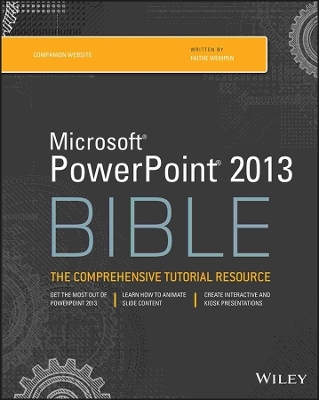 PowerPoint 2013 Bible - 