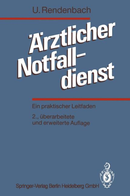 Ärztlicher Notfalldienst - Ulrich Rendenbach