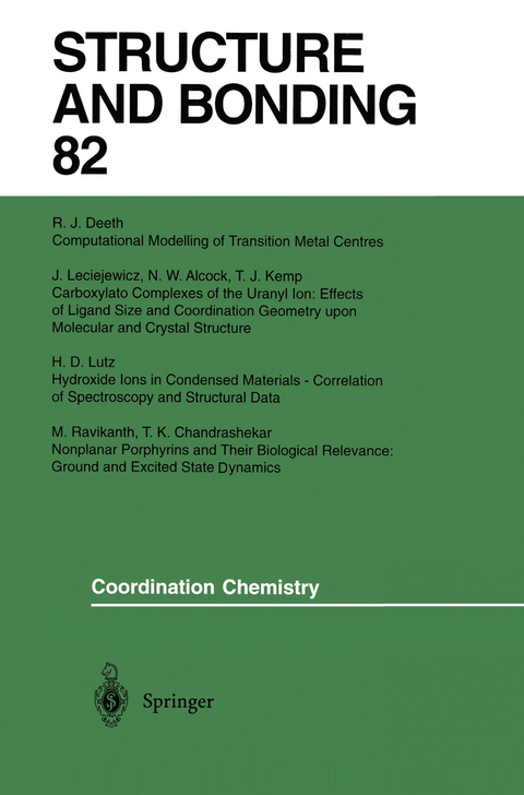 Coordination Chemistry