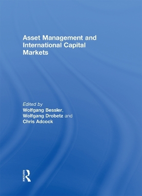 Asset Management and International Capital Markets - 