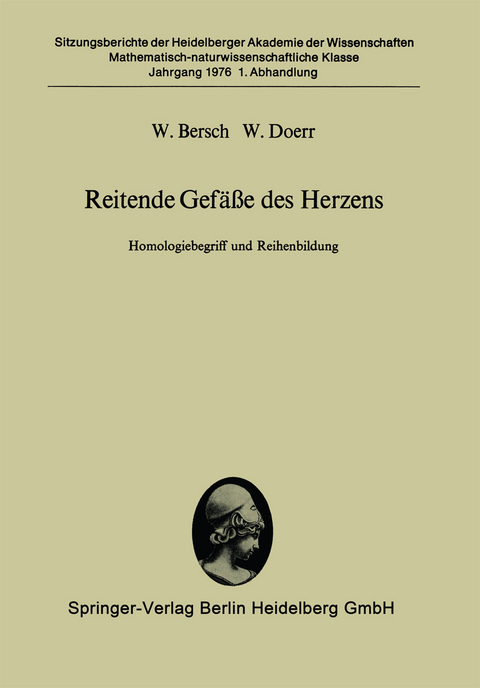 Reitende Gefäße des Herzens - W. Bersch, W. Doerr