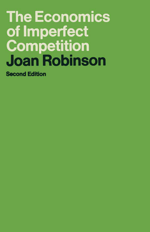 The Economics of Imperfect Competition - Joan Robinson