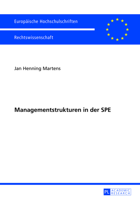 Managementstrukturen in der SPE - Jan Henning Martens