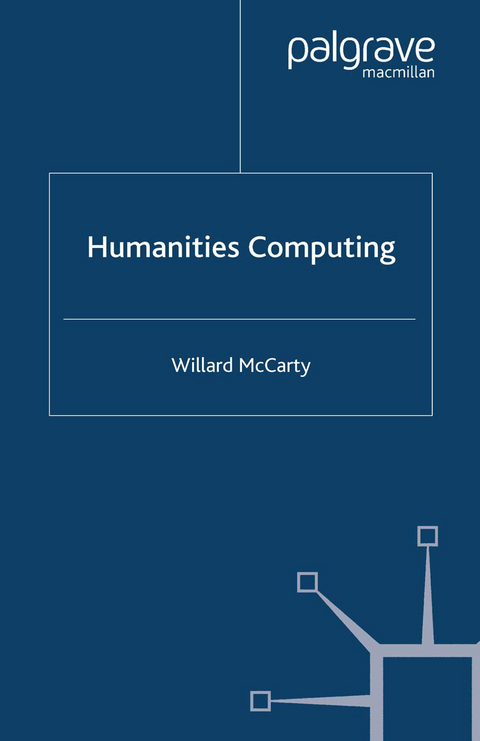 Humanities Computing - W. McCarty