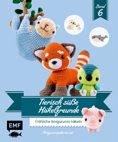 Tierisch süße Häkelfreunde 6 -  Amigurumipatterns.net