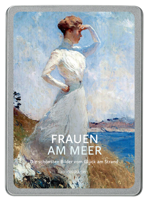 Frauen am Meer, 20 Postkarten