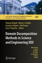 Domain Decomposition Methods in Science and Engineering XXII - 