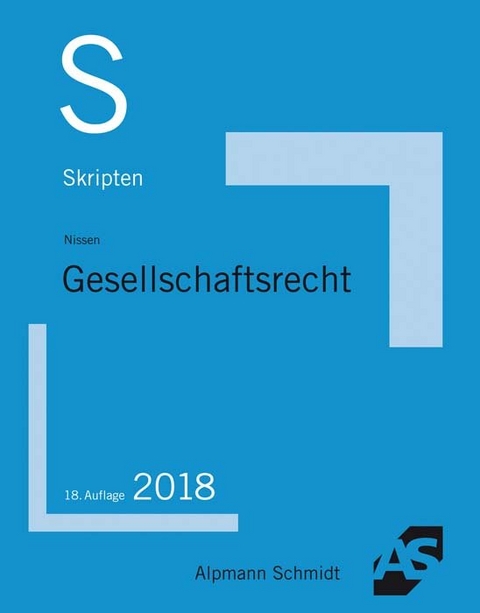 Skript Gesellschaftsrecht - Timm Nissen