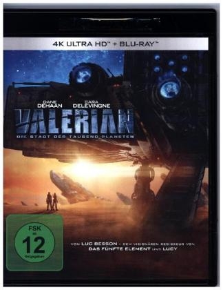 Valerian - Die Stadt der tausend Planeten 4K, 2 UHD-Blu-ray