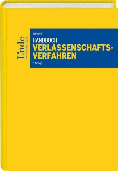 Handbuch Verlassenschaftsverfahren - Stephan Verweijen