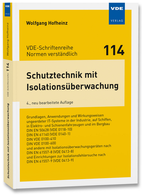 Schutztechnik mit Isolationsüberwachung - Wolfgang Hofheinz