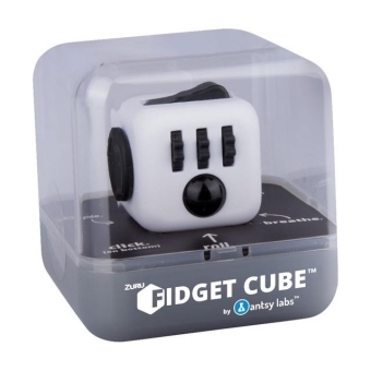 Fidget Cube "Dice" (weiß/schwarz)