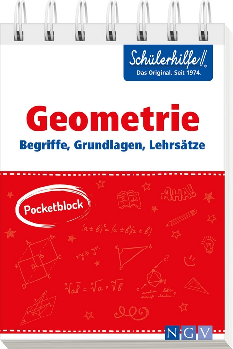 Pocketblock Geometrie - Begriffe, Grundlagen, Lehrsätze