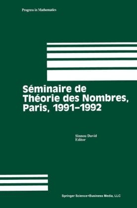 Seminaire De Theorie DES Nombres, Paris - 