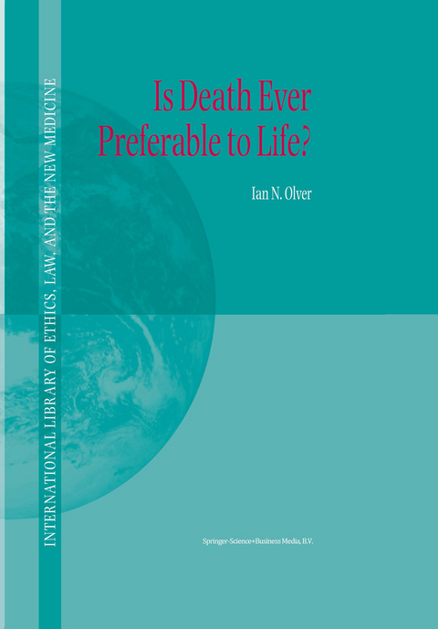 Is Death Ever Preferable to Life? - Ian Olver