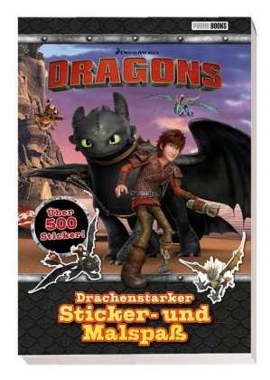 Dragons: Drachenstarker Sticker- und Malspaß