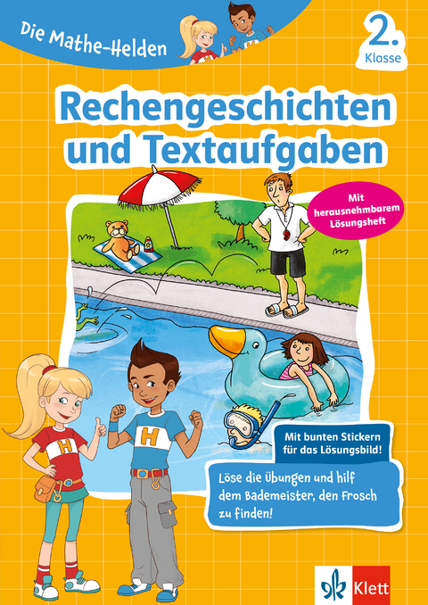 Klett Rechengeschichten und Textaufgaben 2. Klasse