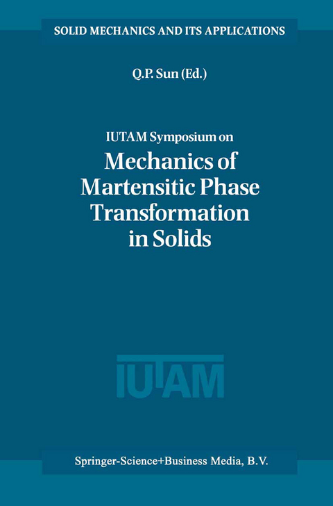 IUTAM Symposium on Mechanics of Martensitic Phase Transformation in Solids - 