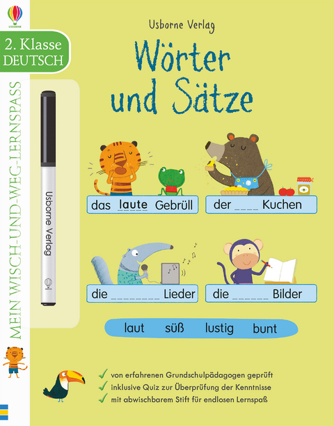 Mein Wisch-und-weg-Lernspaß: Wörter und Sätze (2. Klasse) - Jessica Greenwell