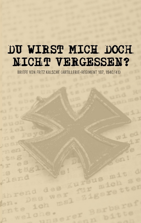 Du wirst mich doch nicht vergessen? - 