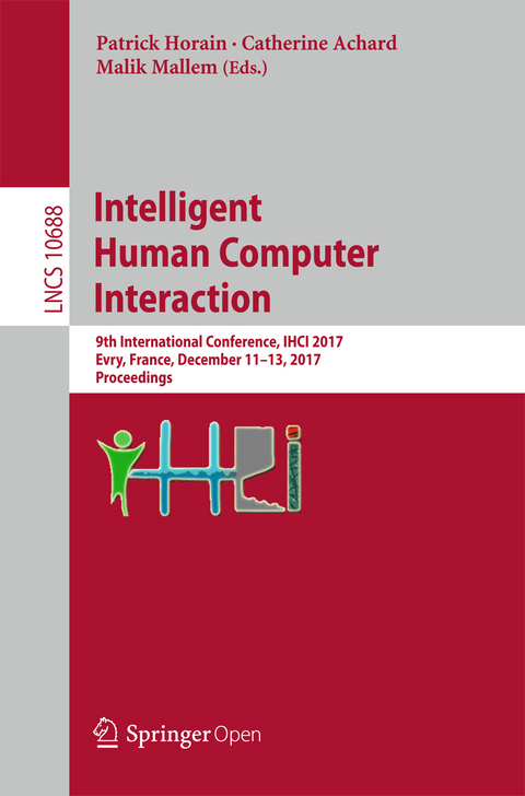 Intelligent Human Computer Interaction - 