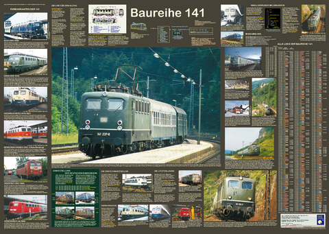 Baureihe 141 - U Sax, F W Welter-Schultes