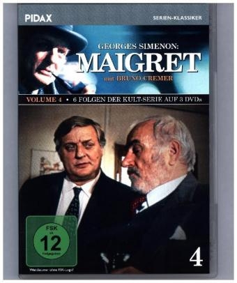 Maigret. Vol.4, 3 DVD - Georges Simenon,  Wurm,  Reynaud