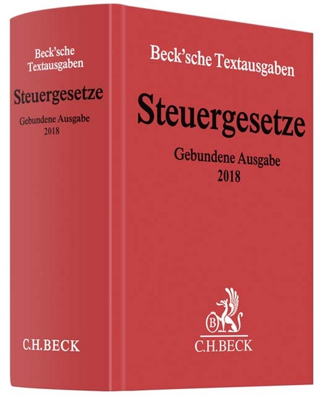 Steuergesetze Gebundene Ausgabe 2018