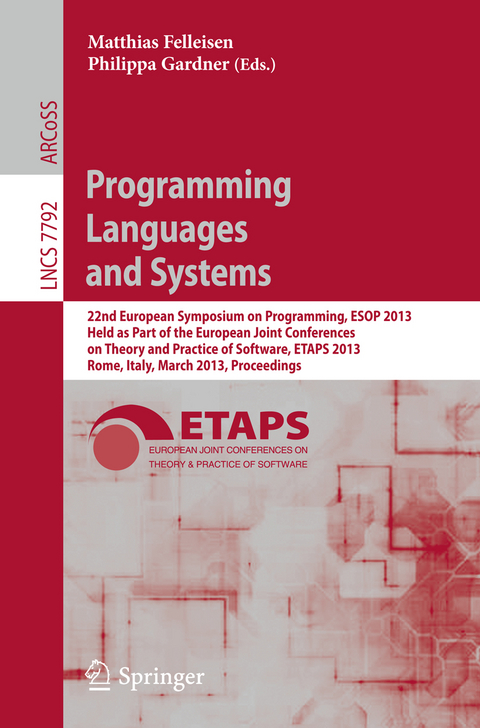 Programming Languages and Systems - 