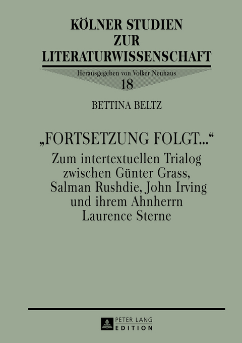 «Fortsetzung folgt...» - Bettina Beltz