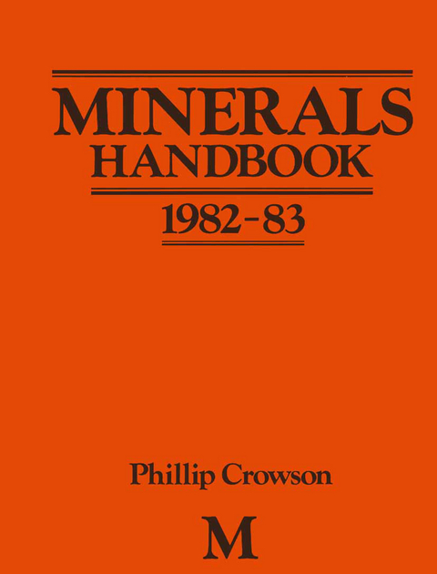 Minerals Handbook 1982–83 - 