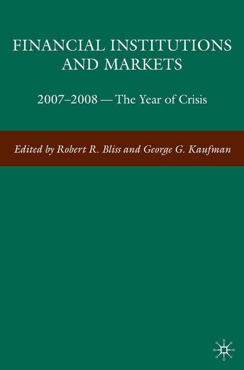 Financial Institutions and Markets - 