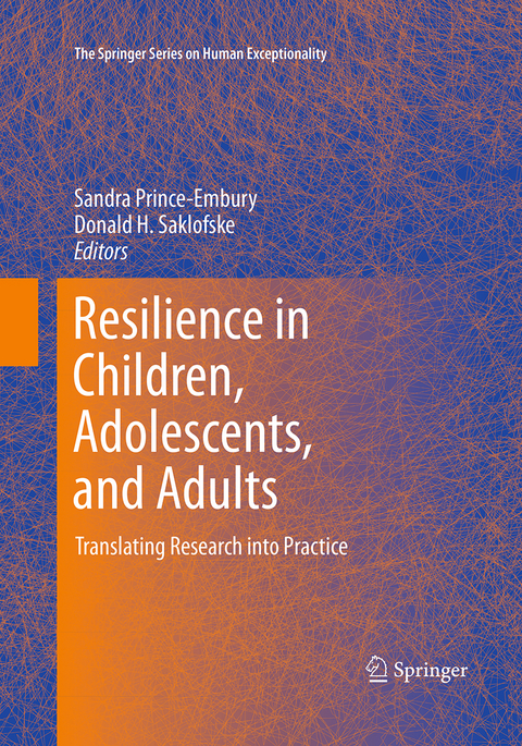 Resilience in Children, Adolescents, and Adults - 