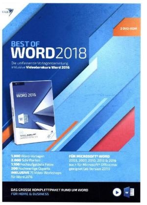 Best of Word 2018, 2 DVD-ROMs