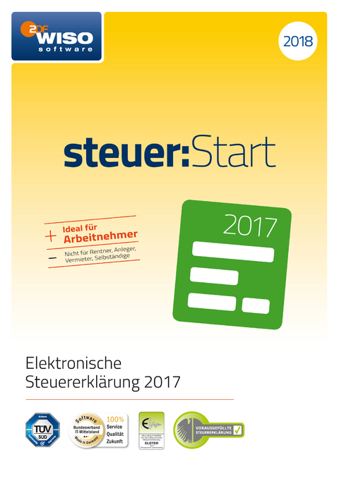 WISO steuer:Start 2018