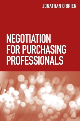 Negotiation for Purchasing Professionals - Jonathan O'Brien