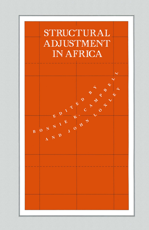 Structural Adjustment in Africa - 