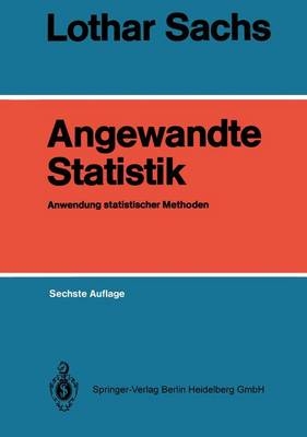 Angewandte Statistik - Lothar Sachs