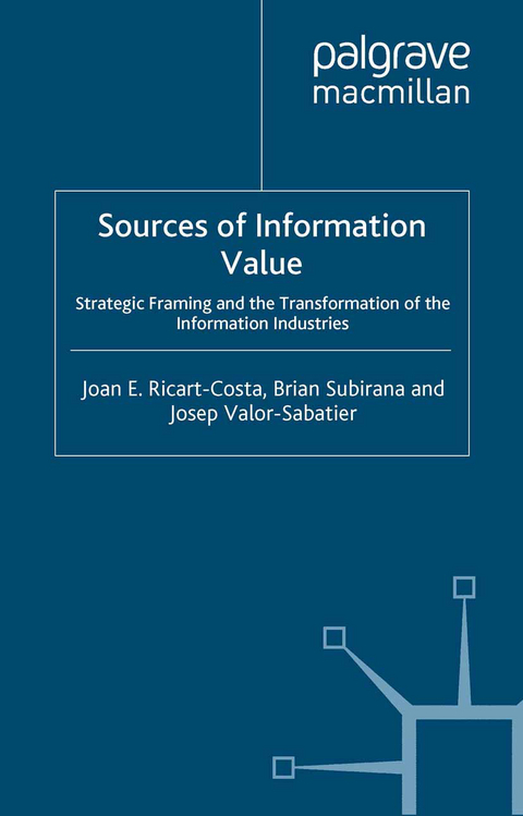 Sources of Information Value - J. Ricart-Costa, B. Subirana, J. Valor-Sabatier