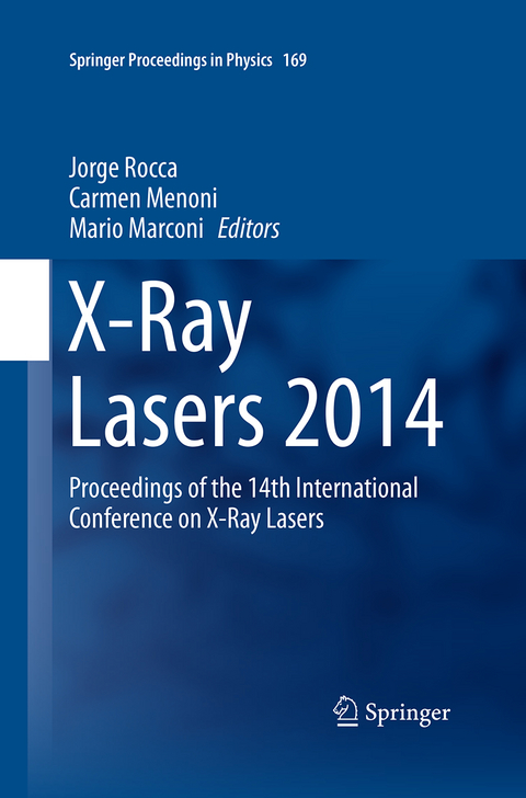 X-Ray Lasers 2014 - 