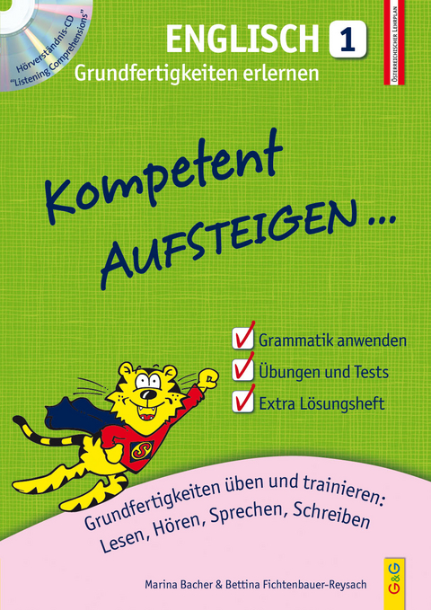 Kompetent Aufsteigen Englisch 1 - Grundfertigkeiten erlernen mit CD - Marina Bacher, Bettina Fichtenbauer-Reysach