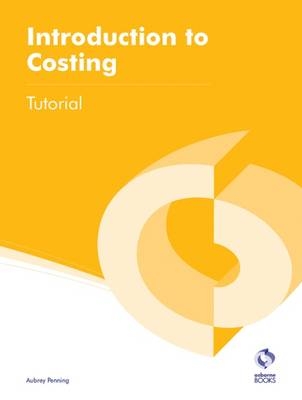 Introduction to Costing Tutorial - Aubrey Penning