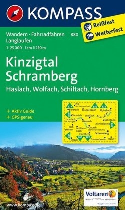 KOMPASS Wanderkarte Kinzigtal - Schramberg - Haslach - Wolfach - Schiltach - Hornberg - 