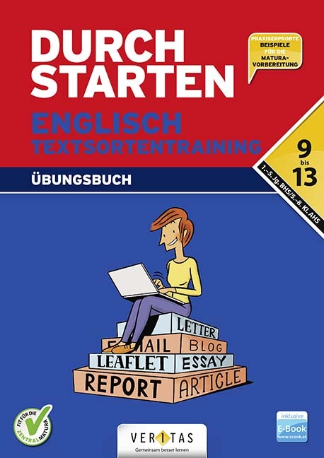 Durchstarten Englisch Textsortentraining. Übungsbuch AHS/BHS (inkl. E-Book) - Nicole Eisinger-Müllner, Julie Eiwen