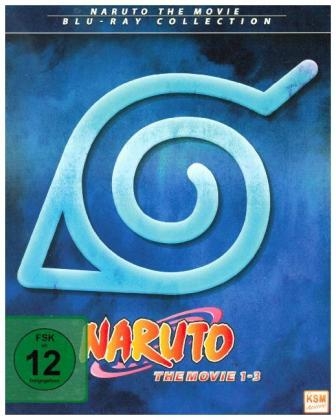 Naruto - The Movie Collection - Limited Edition Movie 1-3, 3 Blu-ray