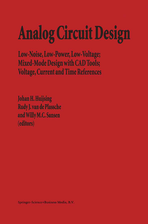 Analog Circuit Design - 