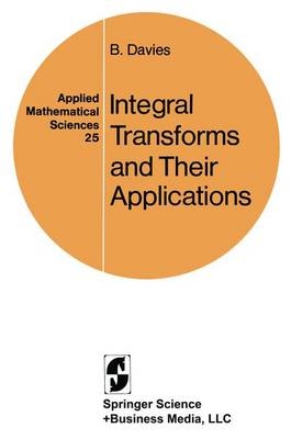 Integral Transforms and Their Applications - B Davies