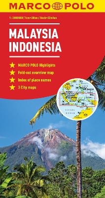 Malaysia, Indonesia Map