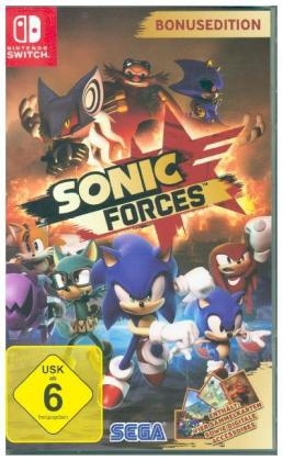 Sonic Forces, 1 Nintendo Switch-Spiel (Bonusedition)