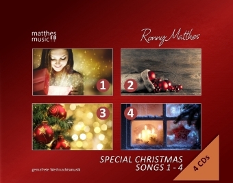 Special Christmas Songs. Vol.1-4, 4 Audio-CDs